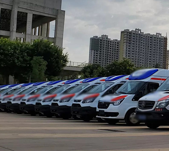 四平服务车队展示