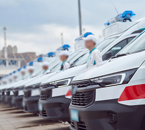 四平服务车队展示